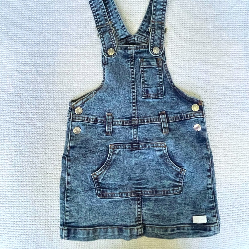 Seven7 Toddler Coverall Dress - 18mo